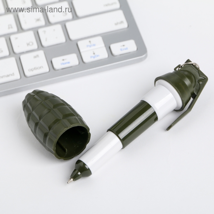 Набор &laquo;Настоящему защитнику&raquo;: блокнотик и ручка-граната