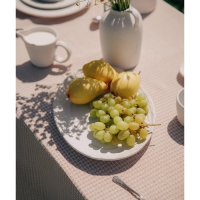 Блюдо для подачи SL Home «Арена Бланка», 34×24 см, цвет белый Блюдо для подачи SL Home «Арена Бланка», 34×24 см, цвет белый