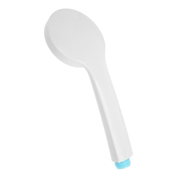 Душевая лейка ZEIN Z0210, 1 режим, пластик, цвет белый с синей вставкой Душевая лейка ZEIN Z0210, 1 режим, пластик, цвет белый с синей вставкой