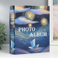 Фотоальбом на 200 фото 10х15 см "Под ночным небом" МИКС 26х20,5х5,7 см