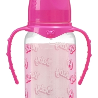 Бутылочка для кормления Baby, классическое горло, от 0 мес, 250 мл., цилиндр, с ручками Бутылочка для кормления Baby, классическое горло, от 0 мес, 250 мл., цилиндр, с ручками