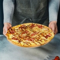 Доска разделочная Magistro &laquo;Дубрава&raquo;, d=30 см, дуб