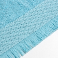 Полотенце махровое LoveLife &laquo;Аморе&raquo; 30х50 см, голубой, 100% хлопок 450 гр/м2