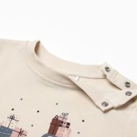 Костюм (штанишки и кофточка) Крошка Я "Новогодние игрушки", рост 80-86 см