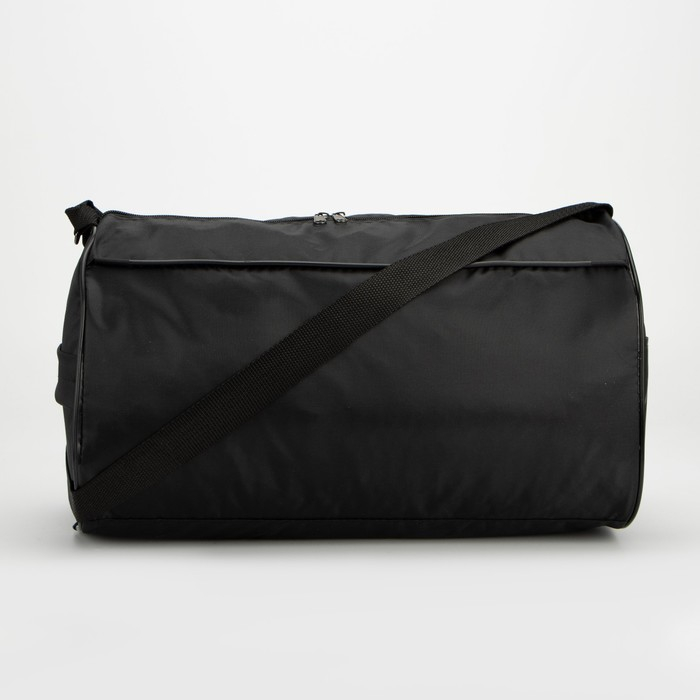 Сумка детская спортивная для девочки на молнии, наружный карман, цвет чёрный Сумка детская спортивная для девочки на молнии, наружный карман, цвет чёрный