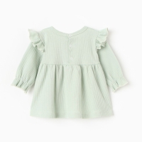 Платье и повязка Крошка, Я BASIC LINE, рост 68-74 см, зеленый