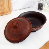 Блюдо для запекания, 0,55 л, 11х16х16 см, ангоб Блюдо для запекания, 0,55 л, 11х16х16 см, ангоб