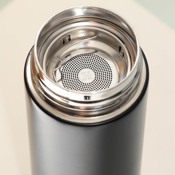 Термос с индикатором температуры &laquo;Свобода быть собой&raquo;, 500 мл, сохраняет тепло 10-12 ч