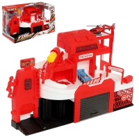 Парковка &laquo;Пожарный участок&raquo;, свет, звук, стреляет водой