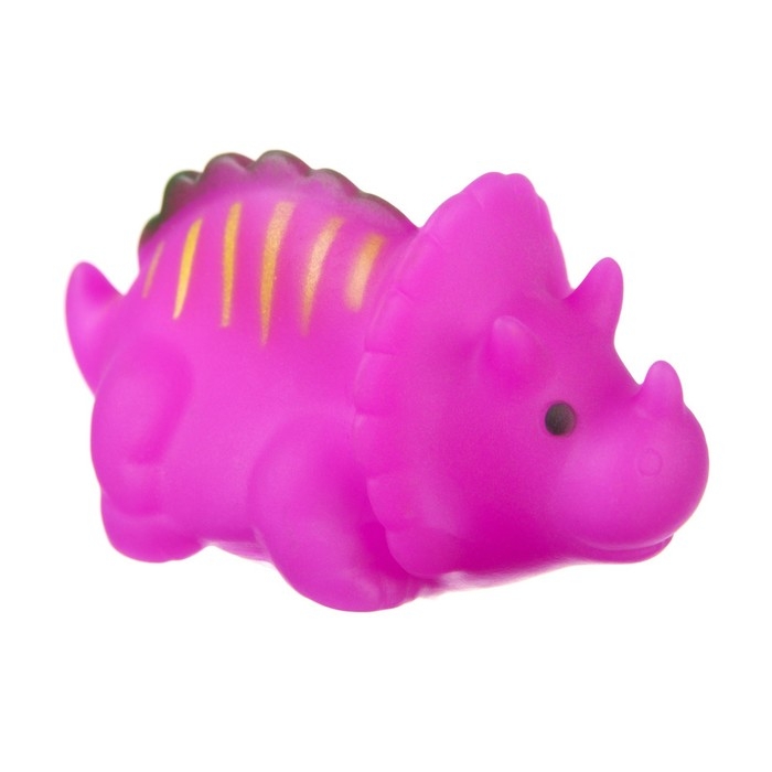 Набор резиновых игрушек для ванны &laquo;Динопарк&raquo;, с пищалкой, 6 шт, виды МИКС, Крошка Я