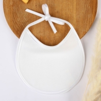 Нагрудник детский 18х18 см., микрофибра с ПВХ покрытием «Витоша», белый Нагрудник детский 18х18 см., микрофибра с ПВХ покрытием «Витоша», белый