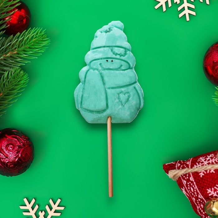 Новый год. Леденец Новый год. Леденец "Снеговик" микс, 30 г