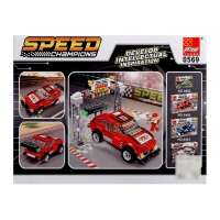 Конструктор Гонка &laquo;Тачка&raquo;, 255 деталей