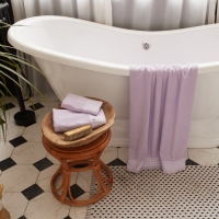 Полотенце махровое LoveLife "Square" 70х130 см, цвет светло-лавандовый, 100% хлопок, 380 гр/м2 Полотенце махровое LoveLife "Square" 70х130 см, цвет светло-лавандовый, 100% хлопок, 380 гр/м2