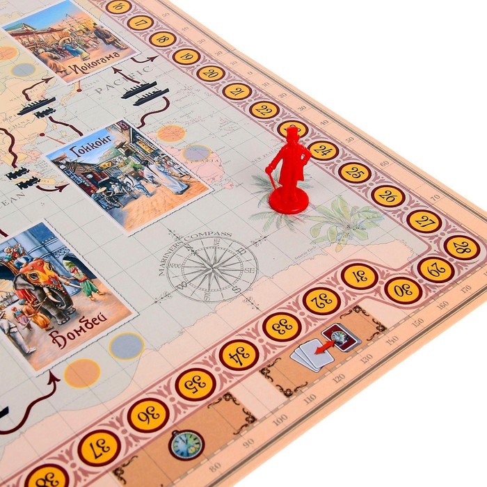 Настольная игра &laquo;Вокруг света за 80 дней&raquo;