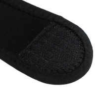 Массажёр для ног Luazon LEM-24 , бандаж на колено, нагрев до 65&deg;С, черный