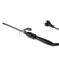 Плойка Luazon LW-23, 65 Вт, керамическое покрытие, d=9 мм, 230&deg;С, черная