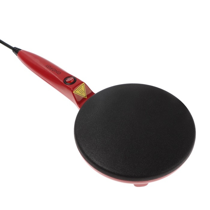 Блинница электрическая ENERGY EN-262, погружная, 650 Вт, d=20 см, ёмкость для теста, красная Блинница электрическая ENERGY EN-262, погружная, 650 Вт, d=20 см, ёмкость для теста, красная