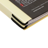 Тетрадь А4, 48 листов в клетку, ErichKrause FolderBook Pastel, сменная пластиковая обложка, на резинке, блок офсет 100% белизна, жёлтая Тетрадь А4, 48 листов в клетку, ErichKrause FolderBook Pastel, сменная пластиковая обложка, на резинке, блок офсет 100% белизна, жёлтая