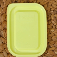 Набор контейнеров пищевых с паровыпуском, 3 шт: 750 мл, 500 мл, 500 мл, прямоугольные, цвет микс