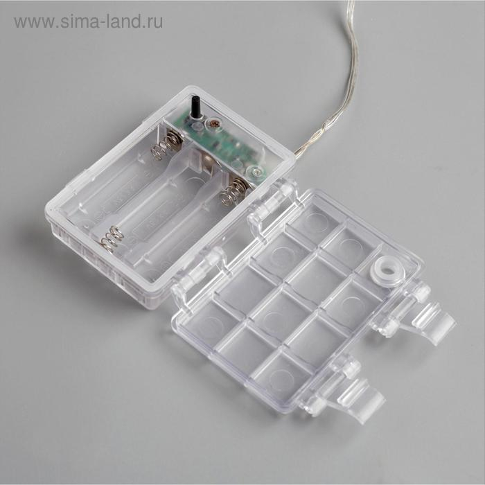 Светодиодная фигура &laquo;Олень золотистый&raquo; 25 &times; 30 &times; 10 см, металл, батарейки ААх3 (не в комплекте), свечение тёплое белое