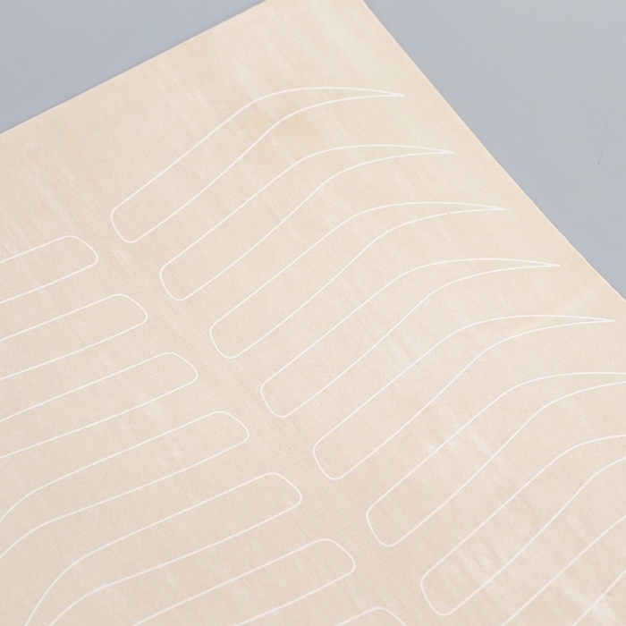 Искусственная кожа для тату и татуажа бровей, 19 &times; 14,5 см, цвет бежевый