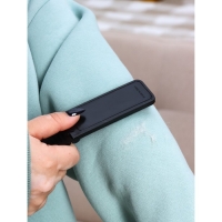 Щётка для одежды складная, 0,6&times;3,5&times;9,5 см, цвет чёрный