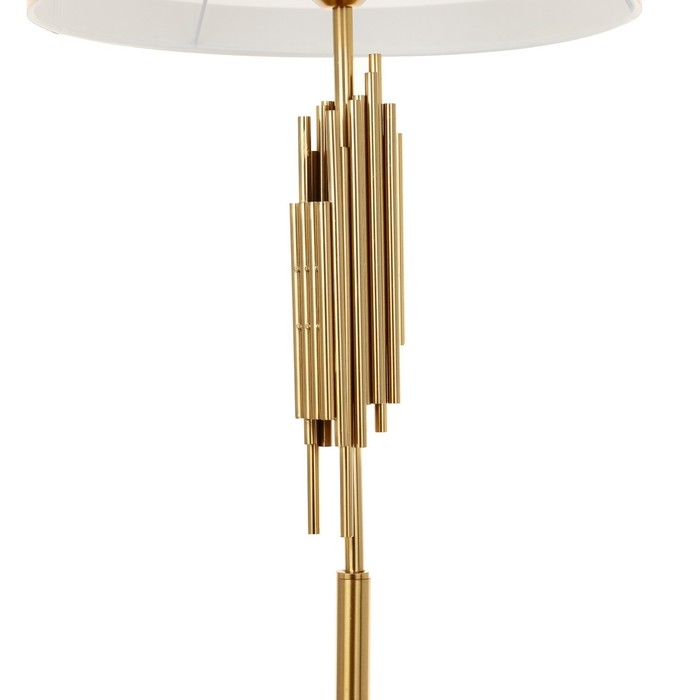 Торшер 19106/1 E27 40Вт бронза 42х42х165 см