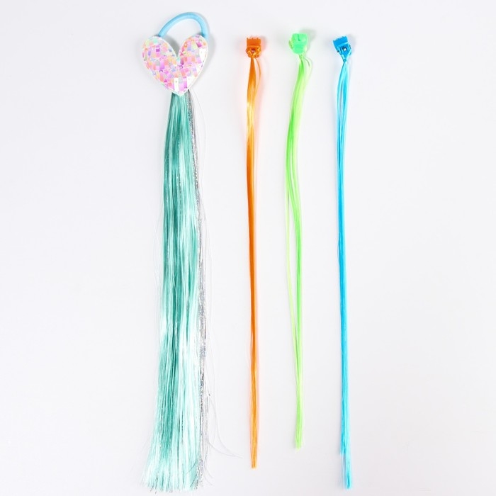 Набор для творчества &laquo;Набор красоты для творчества. Принцессы&raquo;, с прядями, тату, стразами, в сумочке