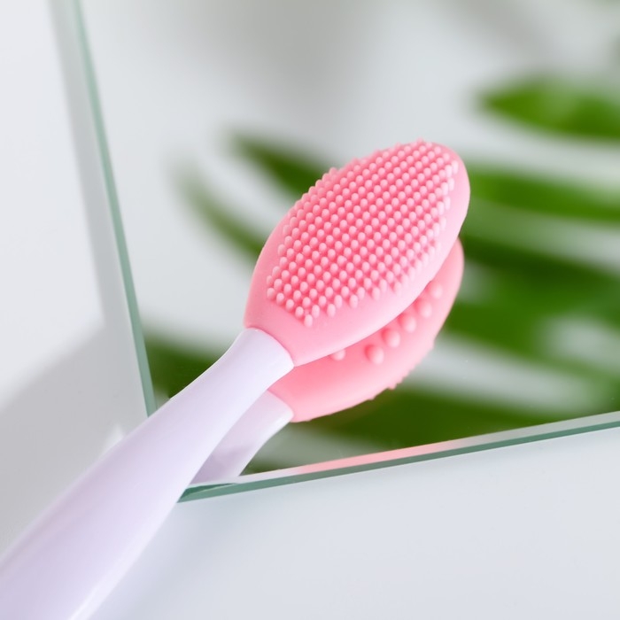 Массажер, щёточка для очищения пор &laquo;Ты очаровательно прекрасна&raquo;, 14,5 х 1,8 см