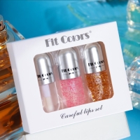 Набор для губ &laquo;Плампер&raquo;: Блеск, масло, скраб с эффектом объема