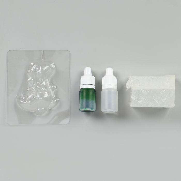 Мыло своими руками &laquo;Весёлый динозаврик&raquo;, набор для мыловарения