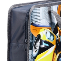 Папка пластиковая с ручками А4, на молнии, 80х330х240 мм, Трансформеры Папка пластиковая с ручками А4, на молнии, 80х330х240 мм, Трансформеры