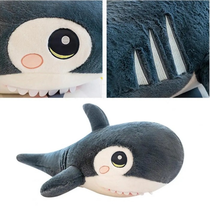 Мягкая игрушка &laquo;Акула&raquo;, 110 см, цвет синий