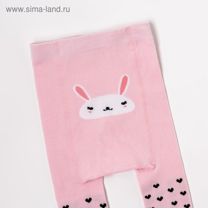 Колготки Крошка Я &laquo;Зайка&raquo;, цвет розовый, рост 86-92 см