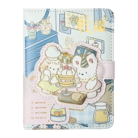 Записная книжка подарочная, А6, 96 листов, цветной блок, с фигурным хлястиком, обложка пвх, "Милашка", МИКС Записная книжка подарочная, А6, 96 листов, цветной блок, с фигурным хлястиком, обложка пвх, "Милашка", МИКС