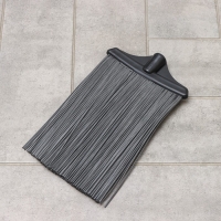 Метла полипропиленовая &laquo;Плоская&raquo;, без черенка, цвет МИКС