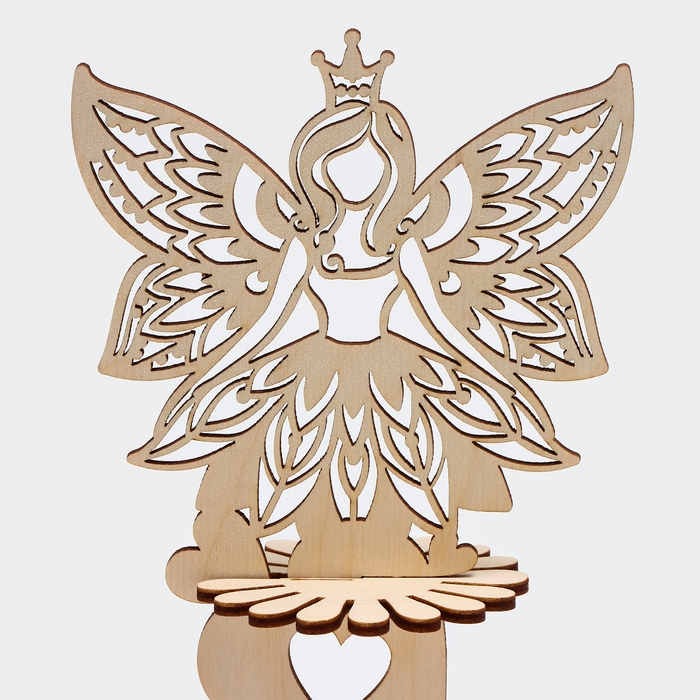 Салфетница деревянная &laquo;Волшебница&raquo;, 21&times;12&times;11 см