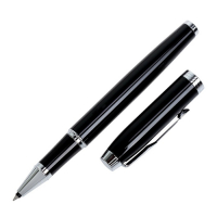 Ручка роллер Parker IM Core Black CT F, корпус чёрный глянцевый/ хром, чёрные чернила Ручка роллер Parker IM Core Black CT F, корпус чёрный глянцевый/ хром, чёрные чернила