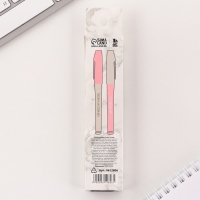 Ручка гелевая черная паста &laquo;Стань автором своей истории&raquo;, 2 шт.