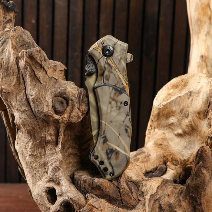 Нож складной Нож складной "Камуфляж" 20,6см, клинок 86мм/2,6мм