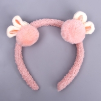 Карнавальный ободок «Зайка», цвета МИКС Карнавальный ободок «Зайка», цвета МИКС