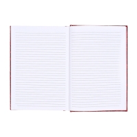 Ежедневник датированный 2025 года, deVENTE. Flag, Attomex. Arkona, твердая обложка бумвинил с поролоном, ляссе, блок 70 г/м2, красный