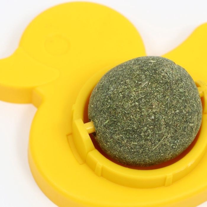 Игрушка для кошек &laquo;Утёнок&raquo; из кошачьей мяты