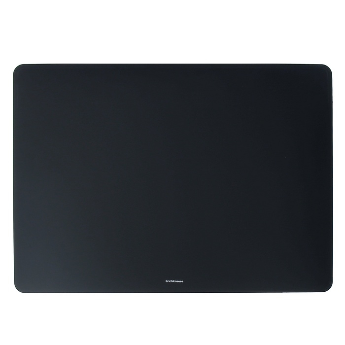 Накладка на стол пластиковая А2, (590 х 420 мм), ErichKrause "Matt Total Black", чёрная