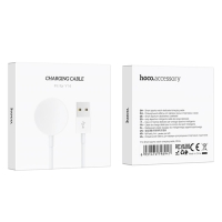 Кабель для зарядки смарт-часов Hoco Y14, 80 см, белый