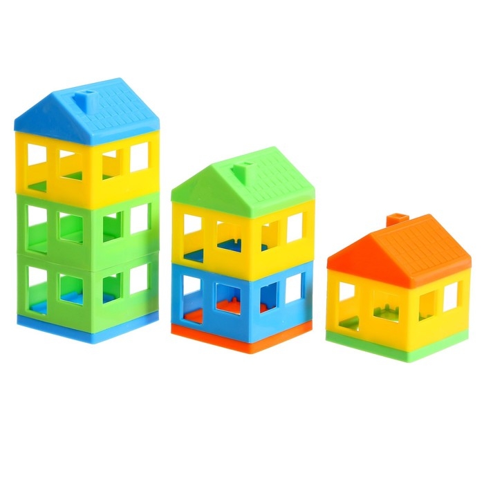 Конструктор &laquo;Построй свой город&raquo;, 61 деталь