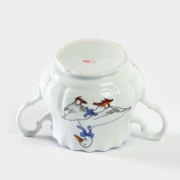 Сахарница фарфоровая &laquo;Гуси&raquo;, 550 мл