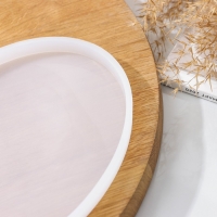 Молд Доляна &laquo;Овал&raquo;, силикон, 19&times;12,5&times;1,1 см, прозрачный