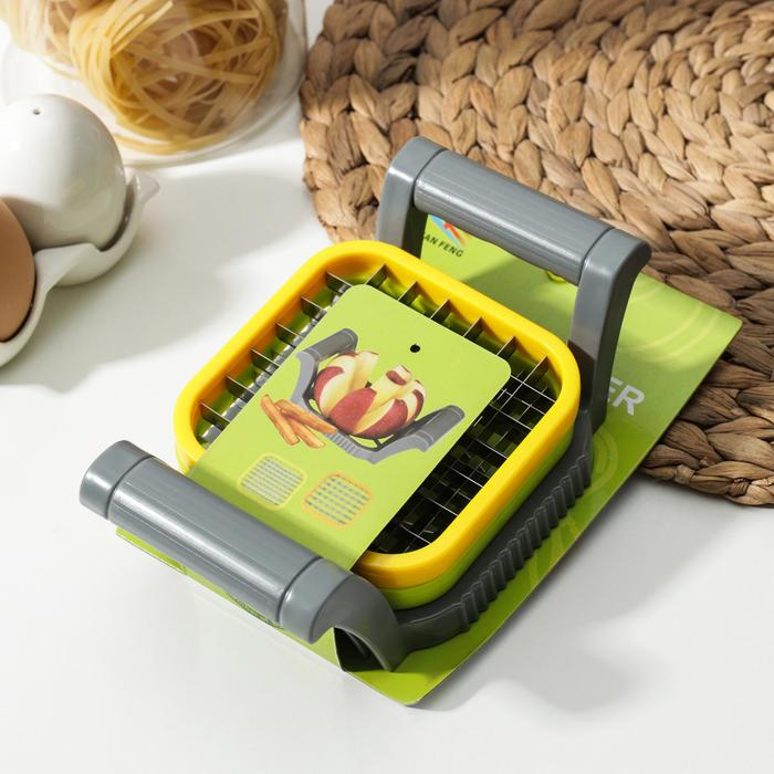 Набор овощерезок Доляна &laquo;Краски&raquo;, 3 в 1, 17&times;11&times;6 см, цвет МИКС